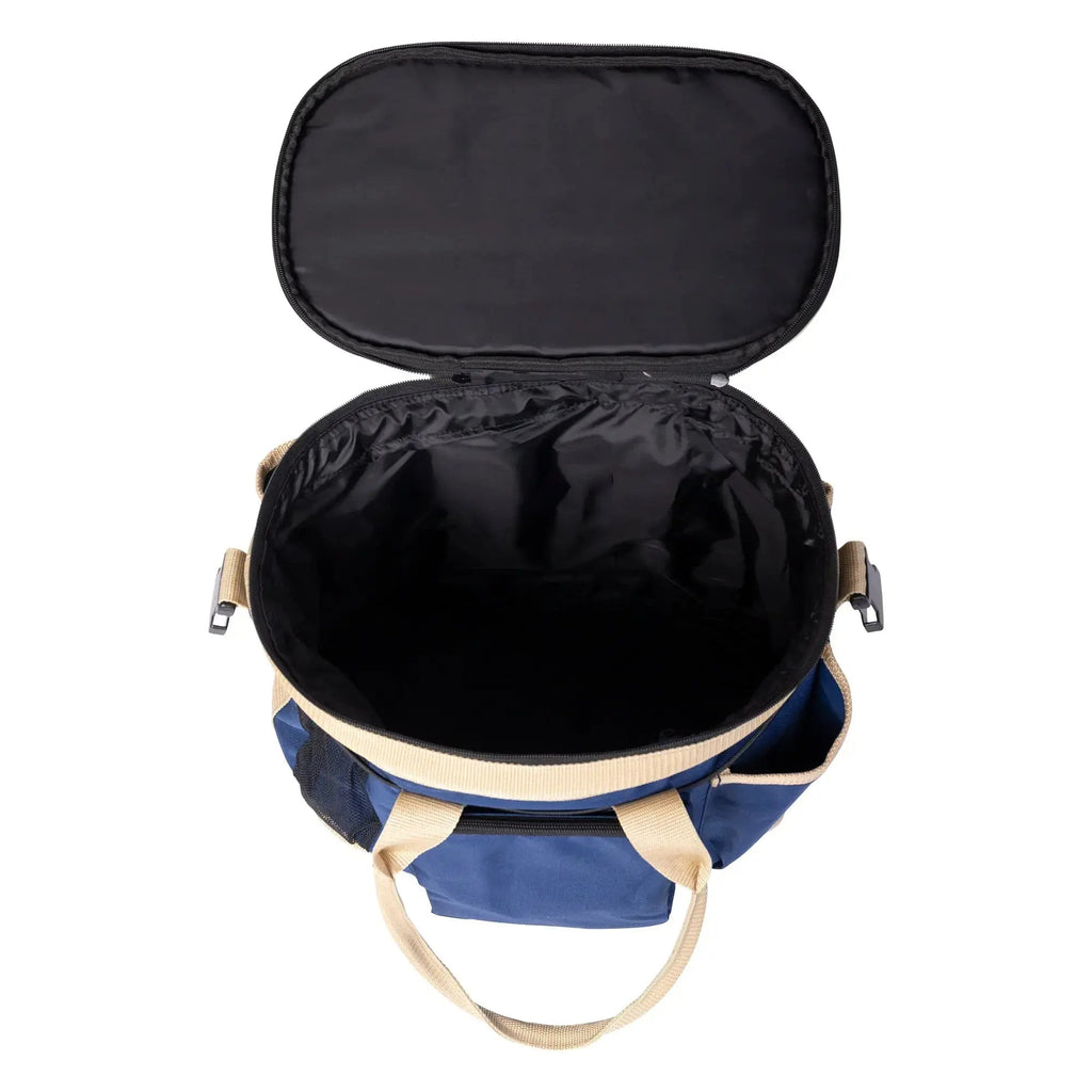 Huntley Equestrian Deluxe Grooming Bag, Brown