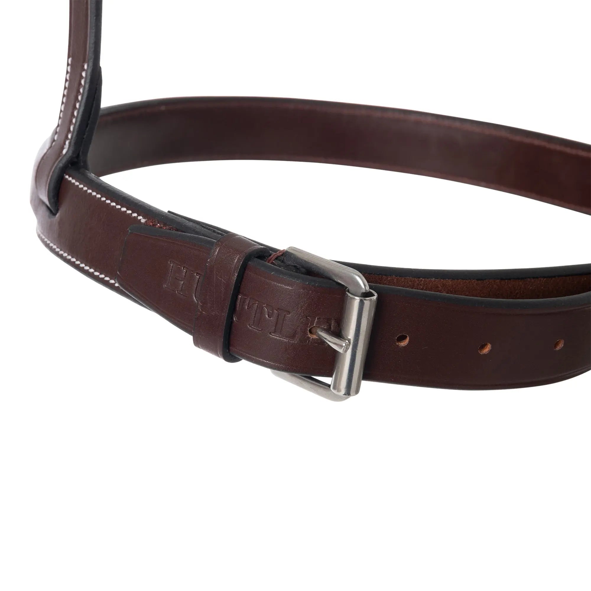 Huntley Equestrian Fancy Stitched Raised Crank Noseband