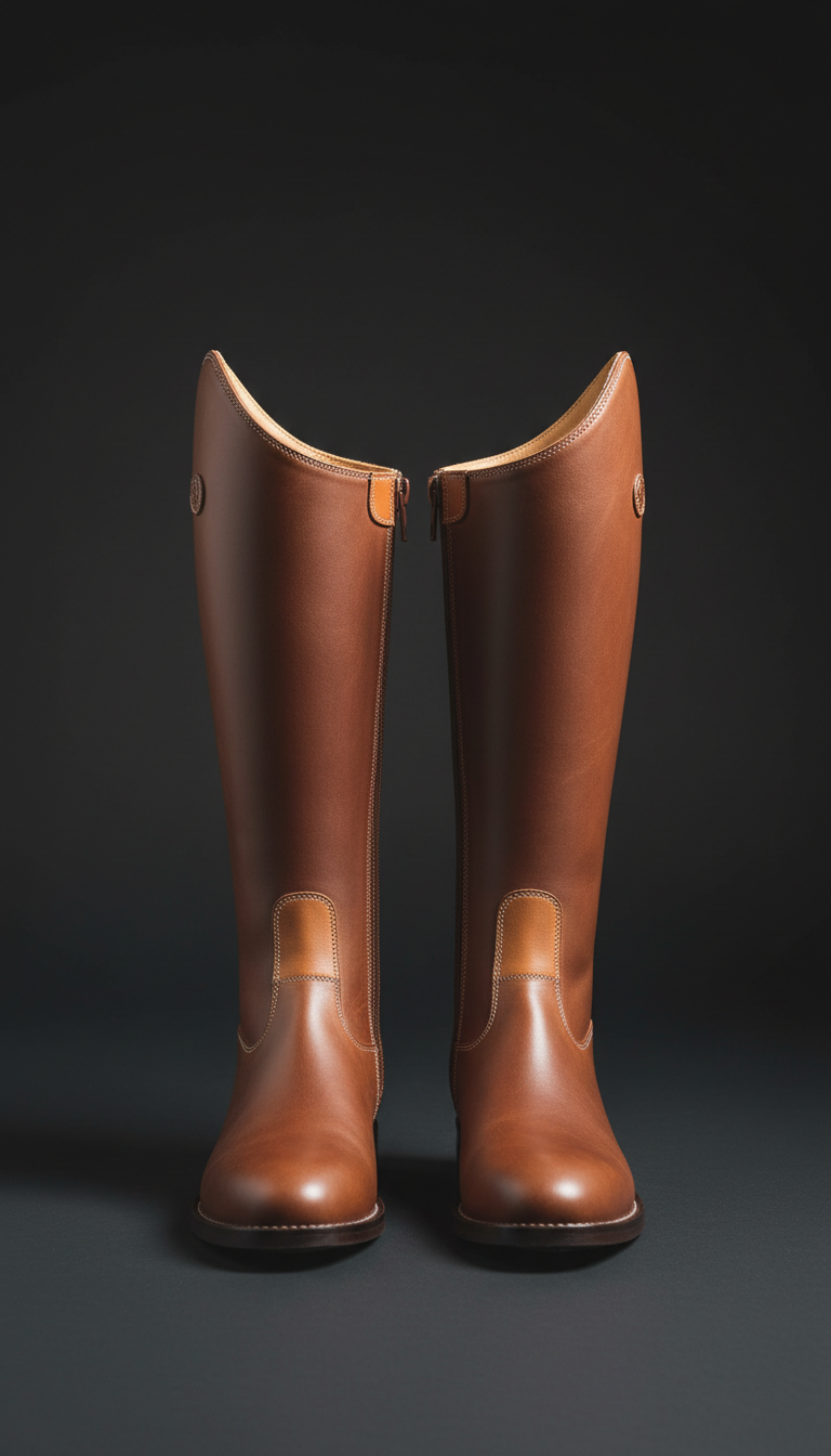 Italian Leather Dressage Saddle