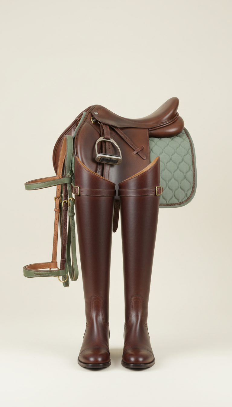 Italian Leather Dressage Bridle